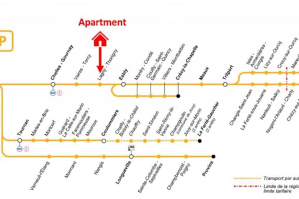 Logement Neuf A 25Mn Disneyland Et Paris Est Apartment Thorigny-sur-Marne Exterior photo